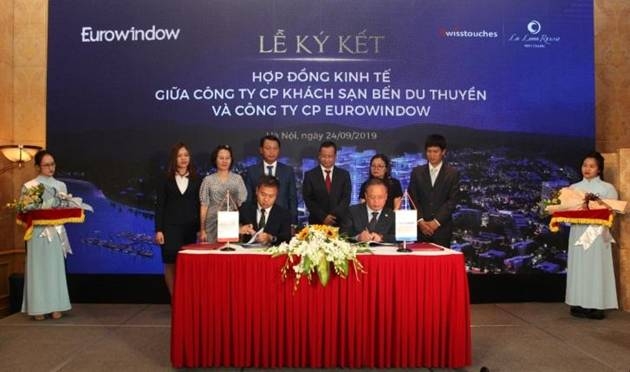 Eurowindow ký kết hợp đồng hợp tác với Chủ đầu tư Swisstouches La Luna Resort