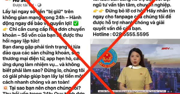 undefined Cảnh báo giả mạo trang Facebook của Bộ Tài chính để lừa đảo