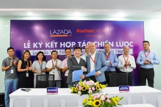 Auchan Retail và Lazada hợp tác chiến lược