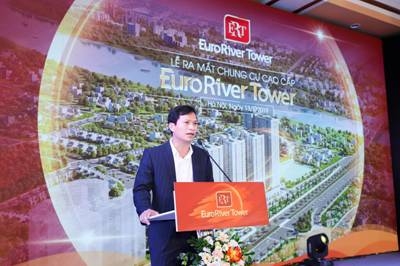Bất động sản Đông Bắc Thủ đô “dậy sóng” ngày đầu ra mắt tòa căn hộ cao cấp Euro River Tower