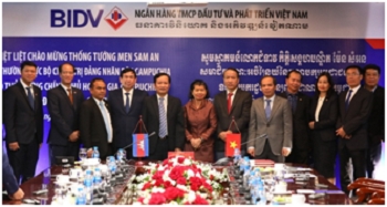 Phó Thủ tướng Chính phủ Hoàng gia Campuchia thăm và làm việc tại BIDV