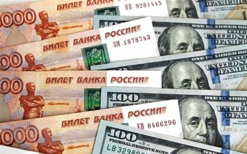 Tỷ giá đồng ruble so với đồng USD giảm xuống mức thấp nhất của 3 tháng