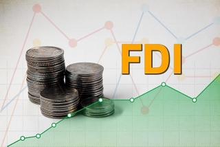 Giải ngân vốn FDI đạt 17,45 tỷ USD, tăng 15,2% so với cùng kỳ