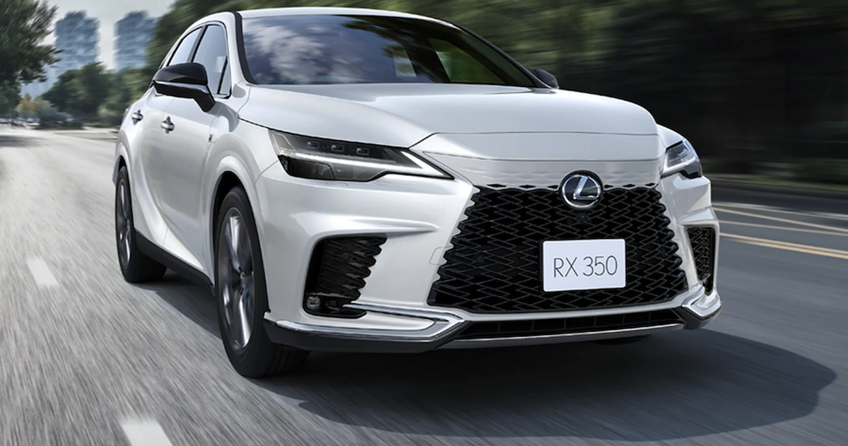 Lexus RX nâng cấp, giá quy đổi từ 1,2 tỷ đồng