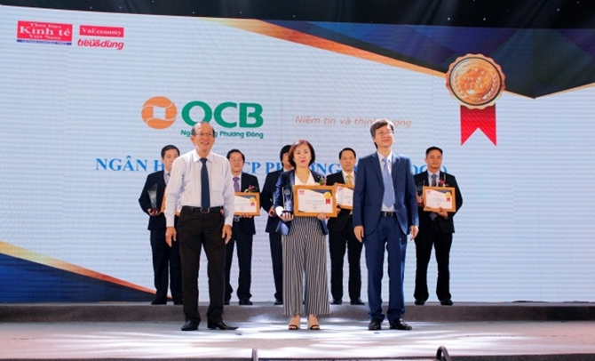 Dịch vụ bán lẻ OCB nhận giải Tin & Dùng 2018