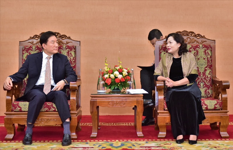 Phó Thống đốc Nguyễn Thị Hồng làm việc với Nhóm chuyên gia tư vấn chương trình BOK-KPP 2019
