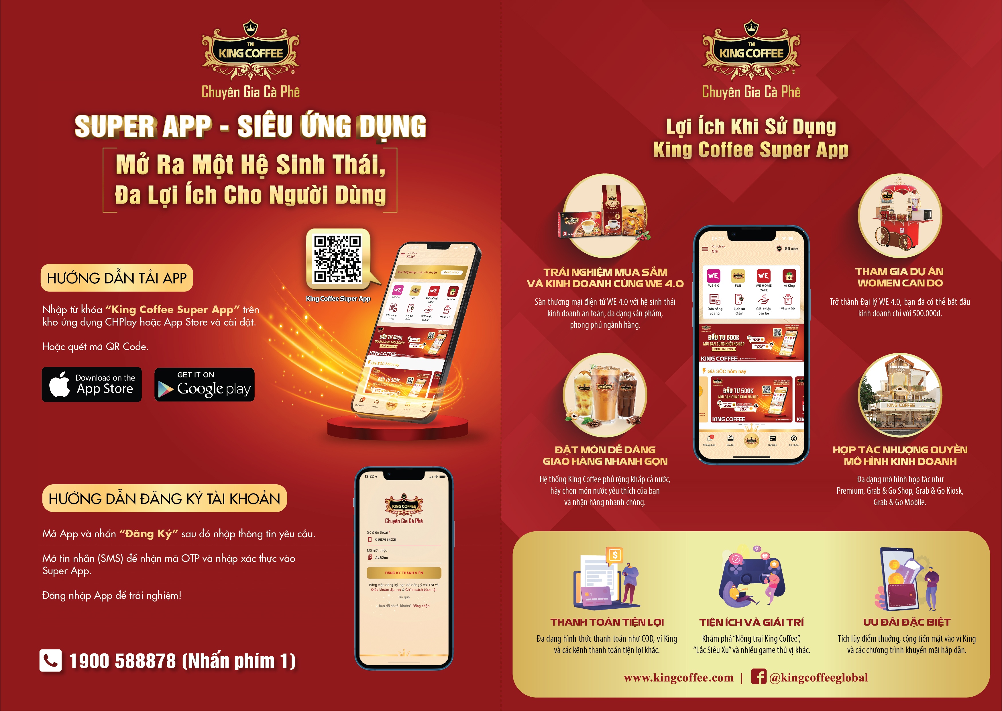 King Coffee Super App: Thương hiệu Việt - trí tuệ Việt