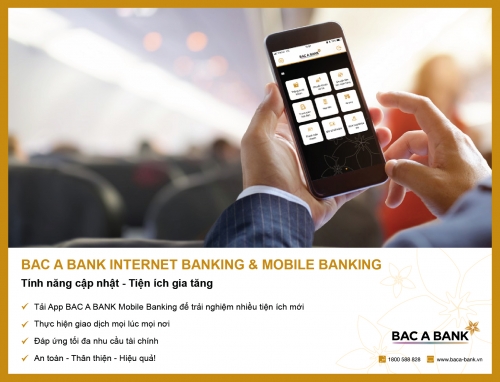 BAC A BANK Mobile Banking: Cài App liền tay - Nhận ngay quà tặng