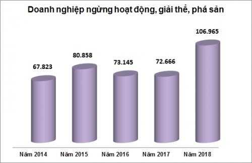 Đăng ký doanh nghiệp 2018: Tăng trưởng cao mà sao vẫn khó