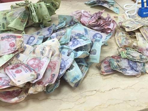 Đề xuất về tiêu hủy tiền