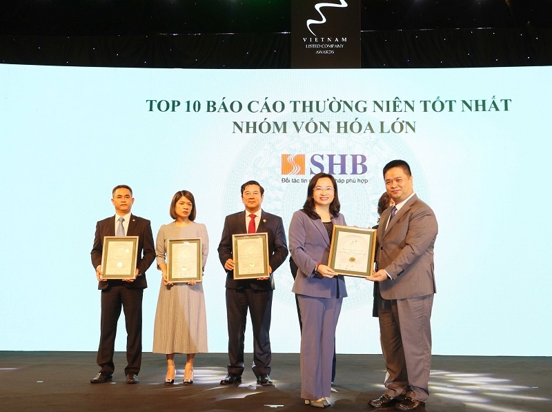 shb duoc vinh danh trong top 10 doanh nghiep von hoa lon co bao cao thuong nien tot nhat