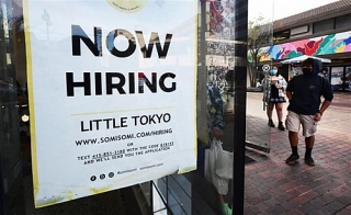 Số lượng lao động xin trợ cấp thất nghiệp tại Mỹ tăng nhẹ