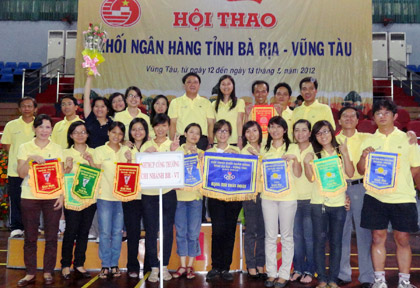 Hội thao khối ngân hàng tỉnh Bà Rịa – Vũng Tàu năm 2012