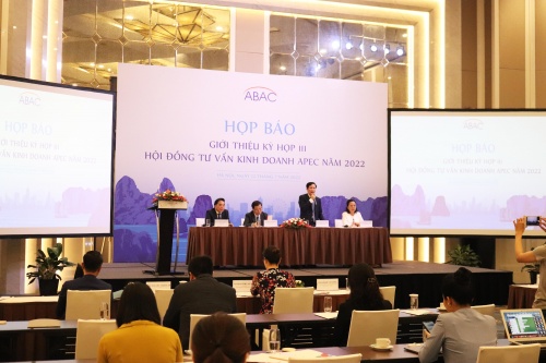 130 nhà lãnh đạo doanh nghiệp của 21 nền kinh tế APEC sẽ đến dự ABAC 2022 tại Việt Nam
