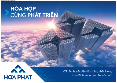 Hòa Phát đứng vị trí 23 Top 500 DN lớn nhất Việt Nam