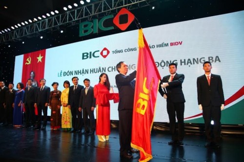 BIC đón nhận Huân chương Lao động hạng Ba và kỷ niệm 10 năm thành lập