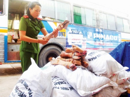 Nỗi lo thực phẩm bẩn