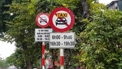 Hà Nội: Cấm taxi công nghệ tại 11 tuyến phố