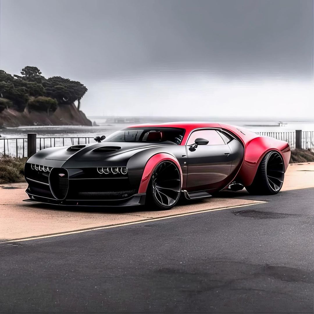 Hình ảnh các mẫu xe Bugatti khi được thiết kế bởi trí tuệ nhân tạo
