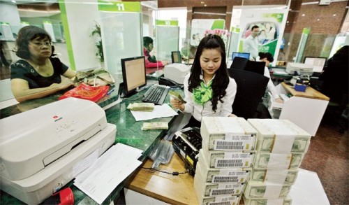 Vietcombank mở rộng thu Bảo hiểm xã hội