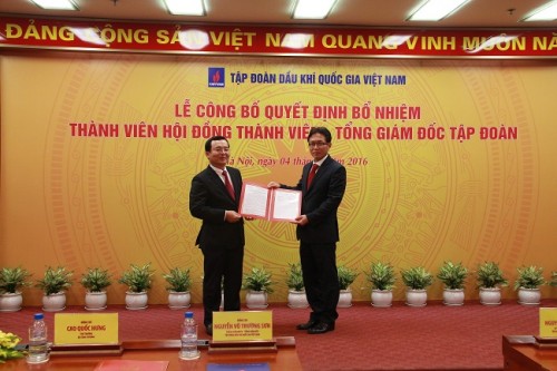 Tập đoàn Dầu khí Việt Nam có "tướng" mới