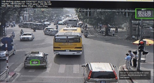 Hà Nội: Phạt nguội 1.650 trường hợp vi phạm giao thông
