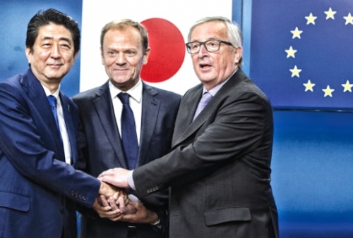 Nhật Bản – EU: Cam kết thúc đẩy thương mại tự do