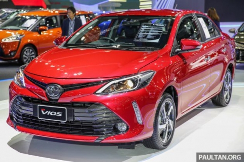 Cận cảnh Toyota Vios 2017 facelift