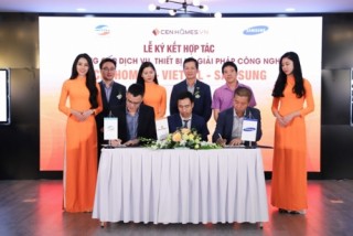 Viettel và Samsung bắt tay hợp tác với website BĐS Cenhomes.vn