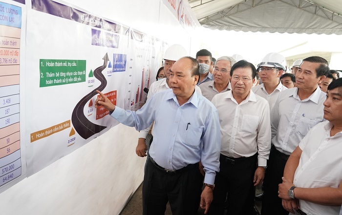 Thủ tướng: Ngân hàng đã xử lý tốt thủ tục vốn cho dự án Trung Lương – Mỹ Thuận