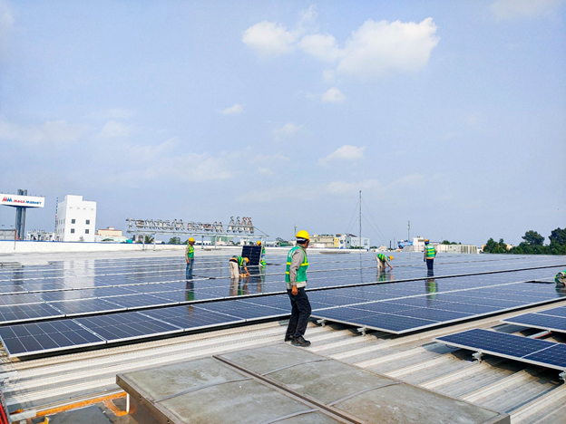 MM sắp hoàn thành giai đoạn 1 dự án năng lượng mặt trời mái nhà