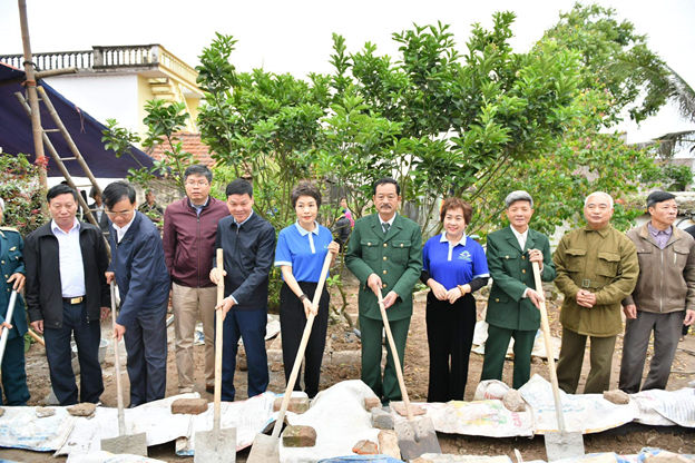Quỹ Hành Trình Xanh và NCB tài trợ xây nhà cho 2 cựu chiến binh tại tỉnh Nam Định