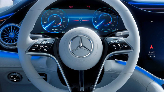 Choáng ngợp nội thất thế hệ mới của Mercedes-Benz