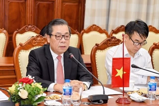 Phó Thống đốc NHNN Nguyễn Kim Anh tiếp Phó Thống đốc Thường trực FSS Hàn Quốc