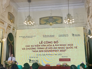 Sắp diễn ra Lễ hội âm nhạc quốc tế “Hoa Sen SoundFest 2023” tại Đà Lạt
