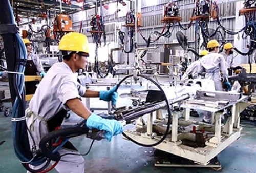 Sản xuất công nghiệp giảm đà tăng trưởng