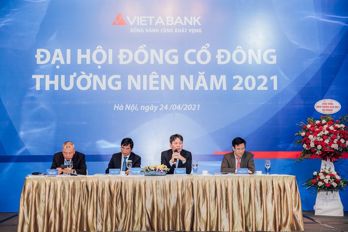 vietabank to chuc thanh cong dai hoi dong co dong thuong nien nam 2021