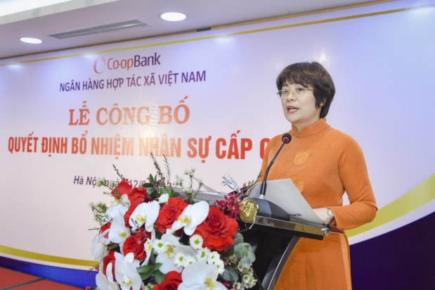 cong bo quyet dinh bo nhiem nhan su cap cao cua ngan hang hop tac xa viet nam