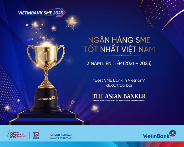 vietinbank ngan hang sme tot nhat viet nam 3 nam lien tiep