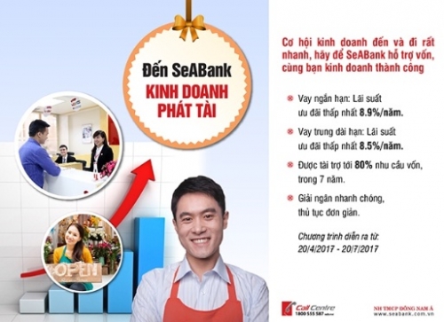 Đến SeABank - Kinh doanh phát tài