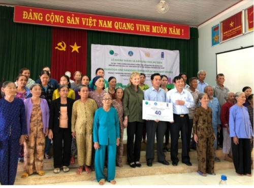 Thêm 40 căn nhà an toàn bàn giao cho người dân ở Quảng Ngãi