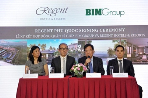 BIM Group và Regent Hotels & Resorts hợp lực phát triển dự án Regent Phu Quoc