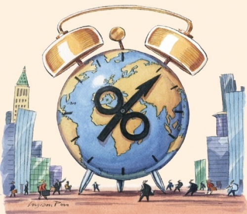 Kinh tế toàn cầu đối mặt với thách thức mới - lãi suất tăng