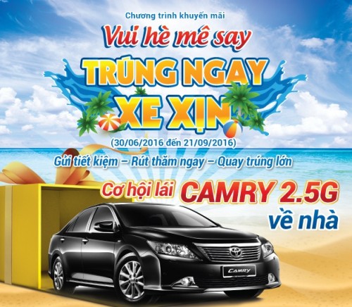 Vui Hè mê say - Trúng ngay xe xịn cùng Nam A Bank