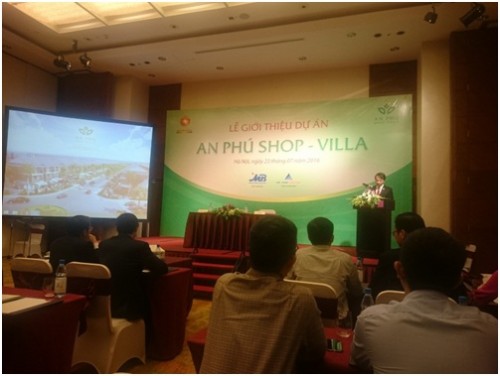 Tập đoàn Nam Cường ra mắt 246 căn biệt thự thương mại An Phú Shop Villa