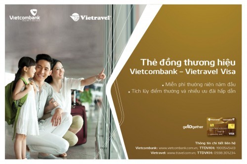 "Hè rực rỡ" cùng thẻ đồng thương hiệu Vietcombank - Vietravel VISA