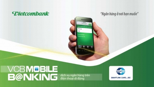 Vietcombank mở rộng tính năng dịch vụ Vcb-Mobile B@nking