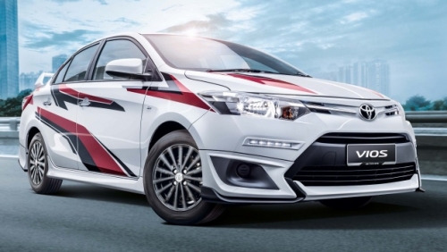 Toyota Vios Sports Edition có giá từ khoảng 449 triệu đồng