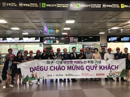Vietjet mở đường bay mới từ Đà Nẵng đến Daegu