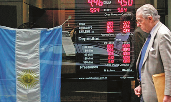Khủng hoảng nợ tại Argentina gia tăng